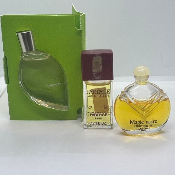 no brand Other - mini parfume trio-Magic noire, Partage, Kenzo, luxury, collectibles